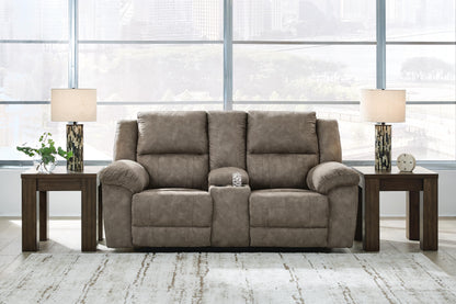 Laresview Reclining Loveseat with Console - 3720394 - product view or room setting; only loveseat included (supplier image 2)