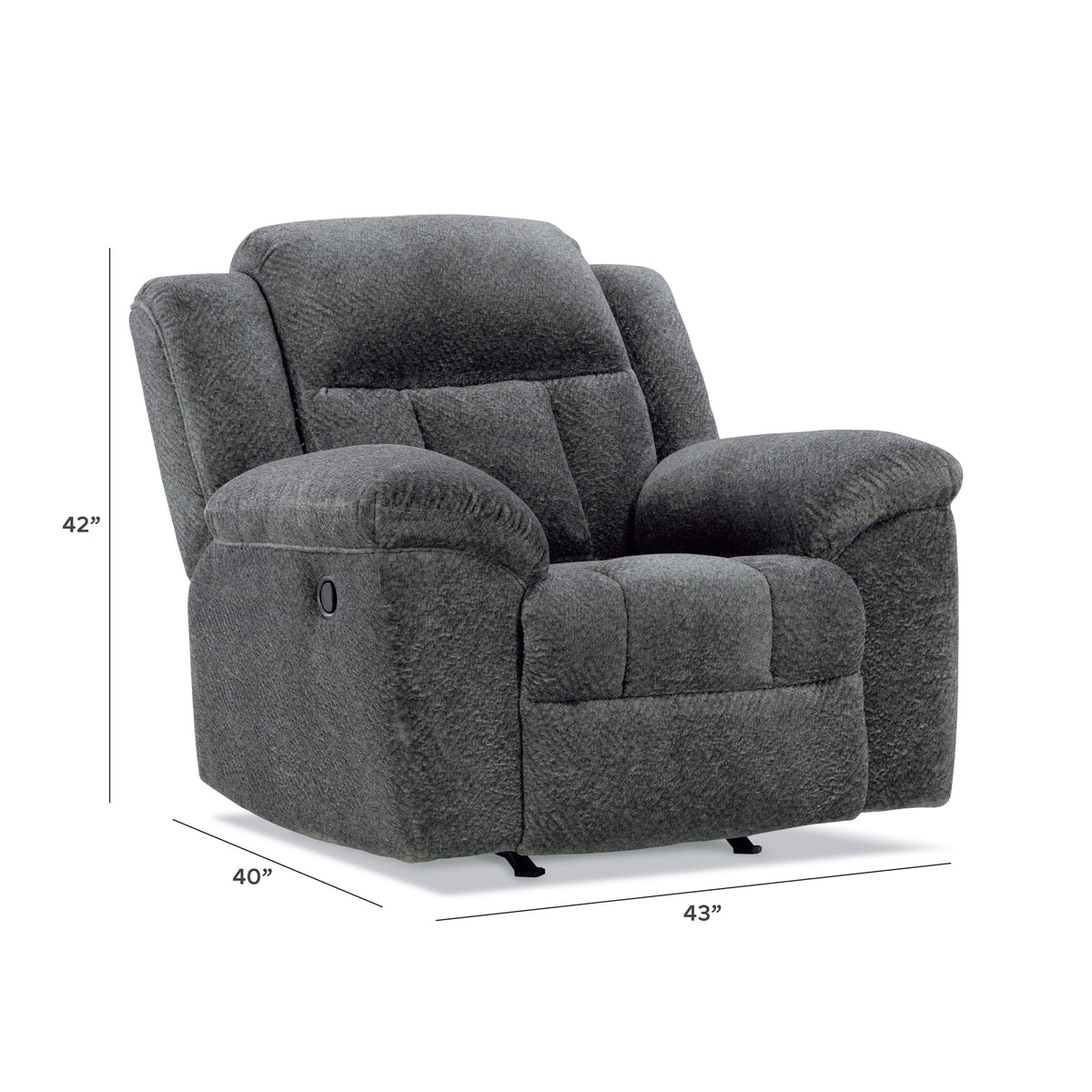 Frohn Living Room Sets - 37406U1, 37406U2, 37406U4, 37406U5, 37406U6, 37406U7 - approximate manufacturer dimensions (supplier image 37)