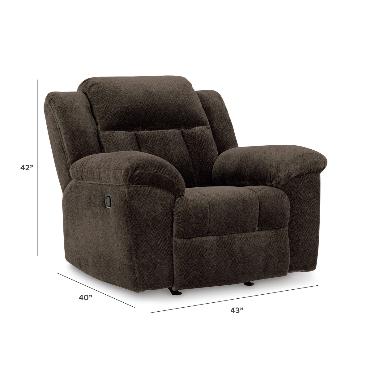 Frohn Recliner - 3740725 - approximate manufacturer dimensions (supplier image 20)