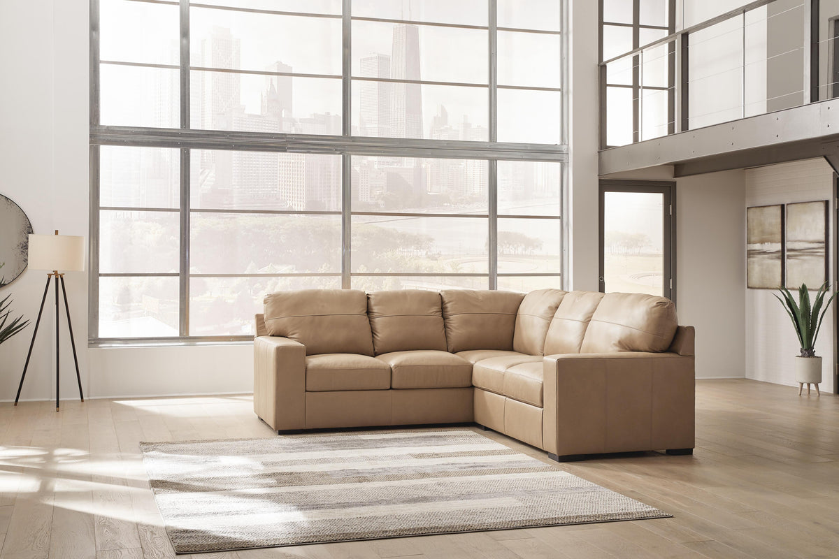Bandon Sectional - 38006S1 - product view or room setting; complete kit and included component views (supplier image 3)
