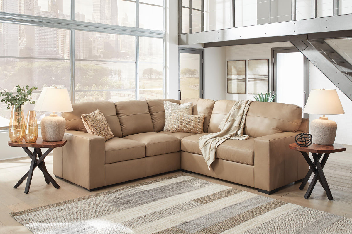 Bandon Sectional - 38006S1 - product view or room setting; complete kit and included component views (supplier image 2)