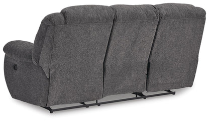 Foreside Reclining Sofa - 3810488 - product view or room setting; only sofa included (supplier image 6)