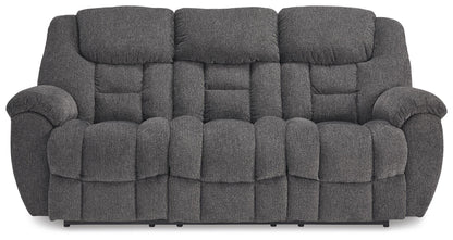 Foreside Reclining Sofa - 3810488 - product view or room setting; only sofa included (supplier image 4)