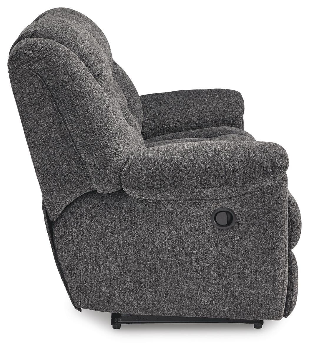 Foreside Reclining Sofa - 3810488 - product view or room setting; only sofa included (supplier image 5)