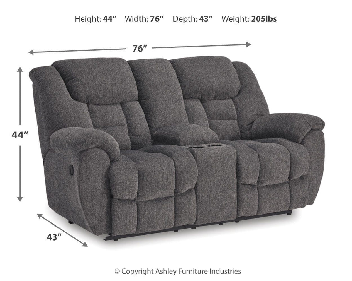 Foreside Living Room Sets - 38104U1, 38104U2 - approximate manufacturer dimensions (supplier image 18)