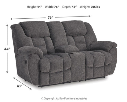 Foreside Living Room Sets - 38104U1, 38104U2 - approximate manufacturer dimensions (supplier image 18)