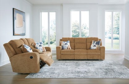 Kanlow Reclining Sofa and Loveseat - 38605U1 - product view or room setting; complete kit and included component views (supplier image 2)