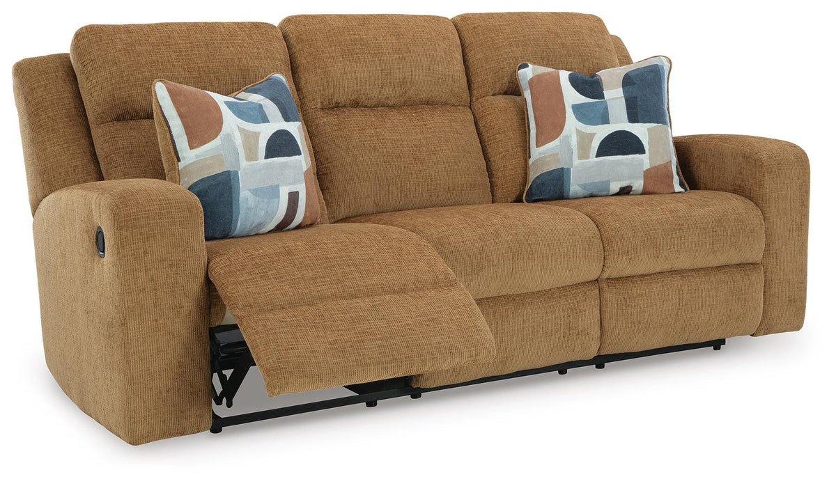 Kanlow Reclining Sofa and Loveseat - 38605U1 - product view or room setting; complete kit and included component views (supplier image 5)