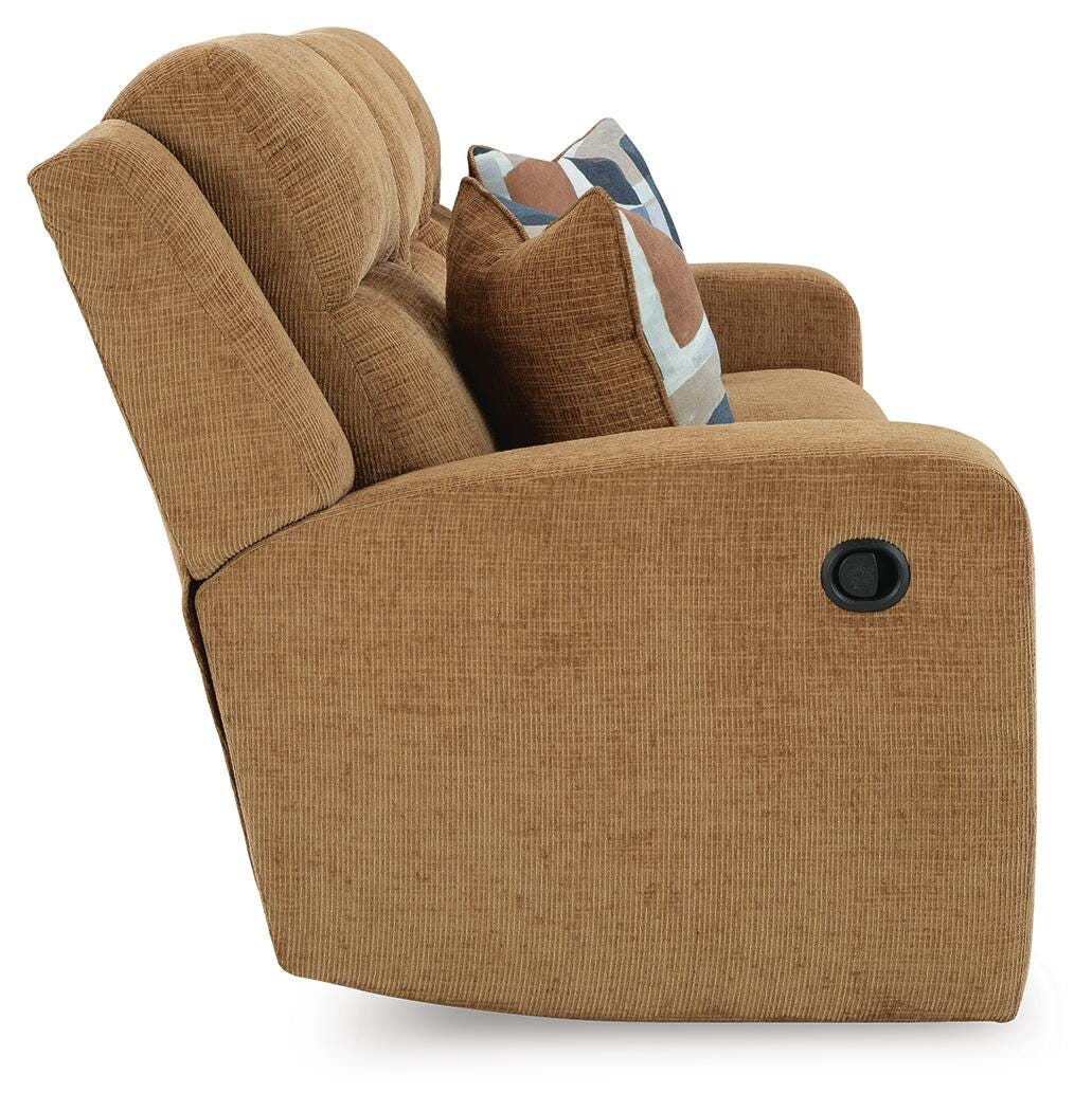 Kanlow Reclining Sofa and Loveseat - 38605U1 - product view or room setting; complete kit and included component views (supplier image 6)