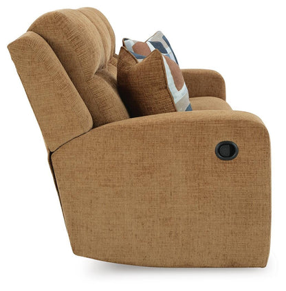Kanlow Reclining Sofa and Loveseat - 38605U1 - product view or room setting; complete kit and included component views (supplier image 6)