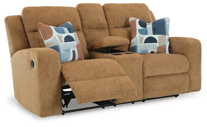 Kanlow Reclining Sofa and Loveseat - 38605U1 - product view or room setting; complete kit and included component views (supplier image 9)