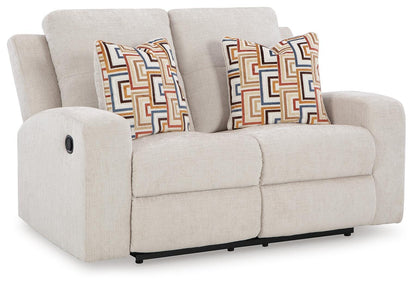 Danum Reclining Loveseat - 3880586 - product view or room setting; only loveseat included (supplier image 1)
