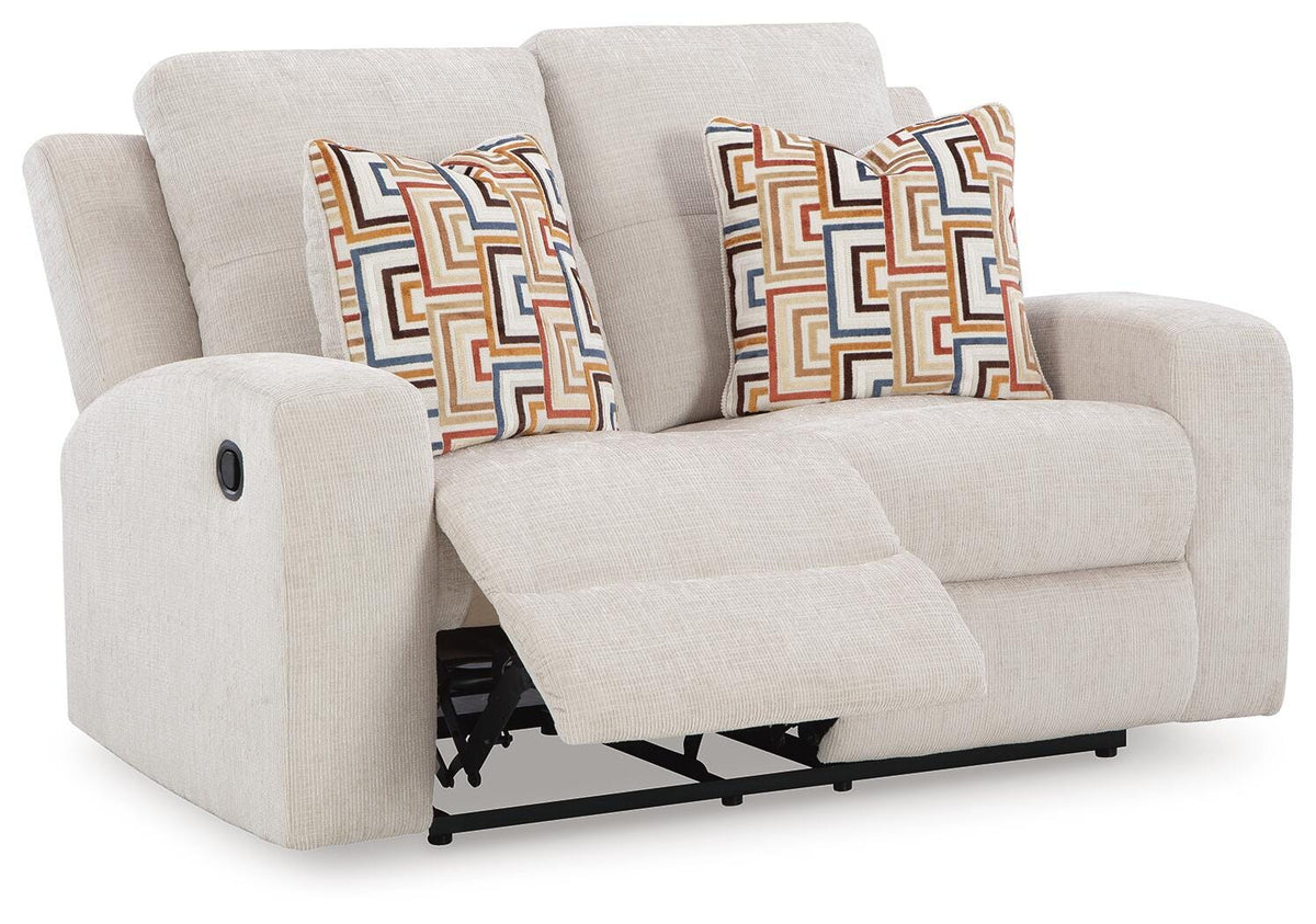 Danum Reclining Loveseat - 3880586 - product view or room setting; only loveseat included (supplier image 3)