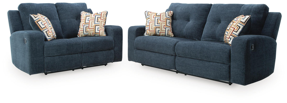 Danum Reclining Sofa and Loveseat - 38806U1 - product view or room setting; complete kit and included component views (supplier image 21)
