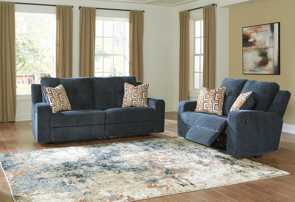Danum Reclining Sofa and Loveseat - 38806U1 - product view or room setting; complete kit and included component views (supplier image 22)