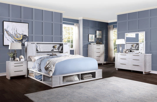 Aromas - Bedroom Set - White Oak