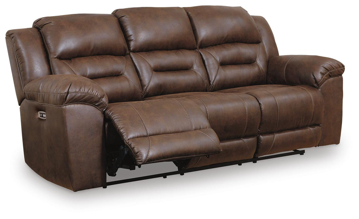 Stoneland Reclining Sofa - 3990487 - product view or room setting; only sofa included (supplier image 21)