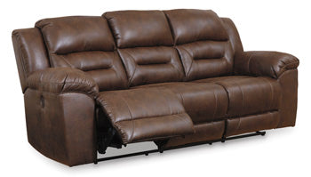Stoneland sofa and loveseat set, Chocolate / Power Sofa + Power Loveseat, 3990487: original manufacturer image; only listed sofa and loveseat included. Castillo Furniture, Philadelphia.