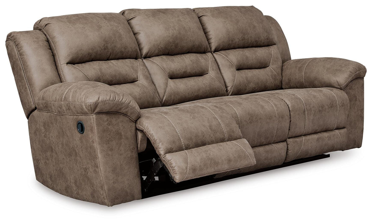 Stoneland Reclining Sofa - 3990588 - product view or room setting; only sofa included (supplier image 22)