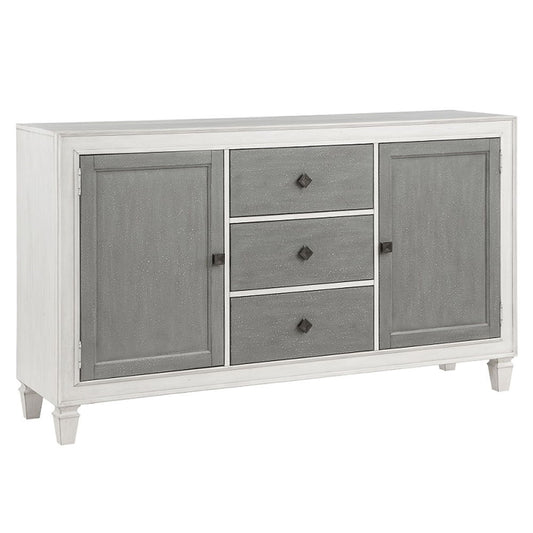 Katia - Server - Rustic Gray & Weathered White