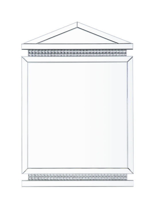 Lotus - 47" Accent Mirror - Mirrored, Faux Ice Cube Crystals