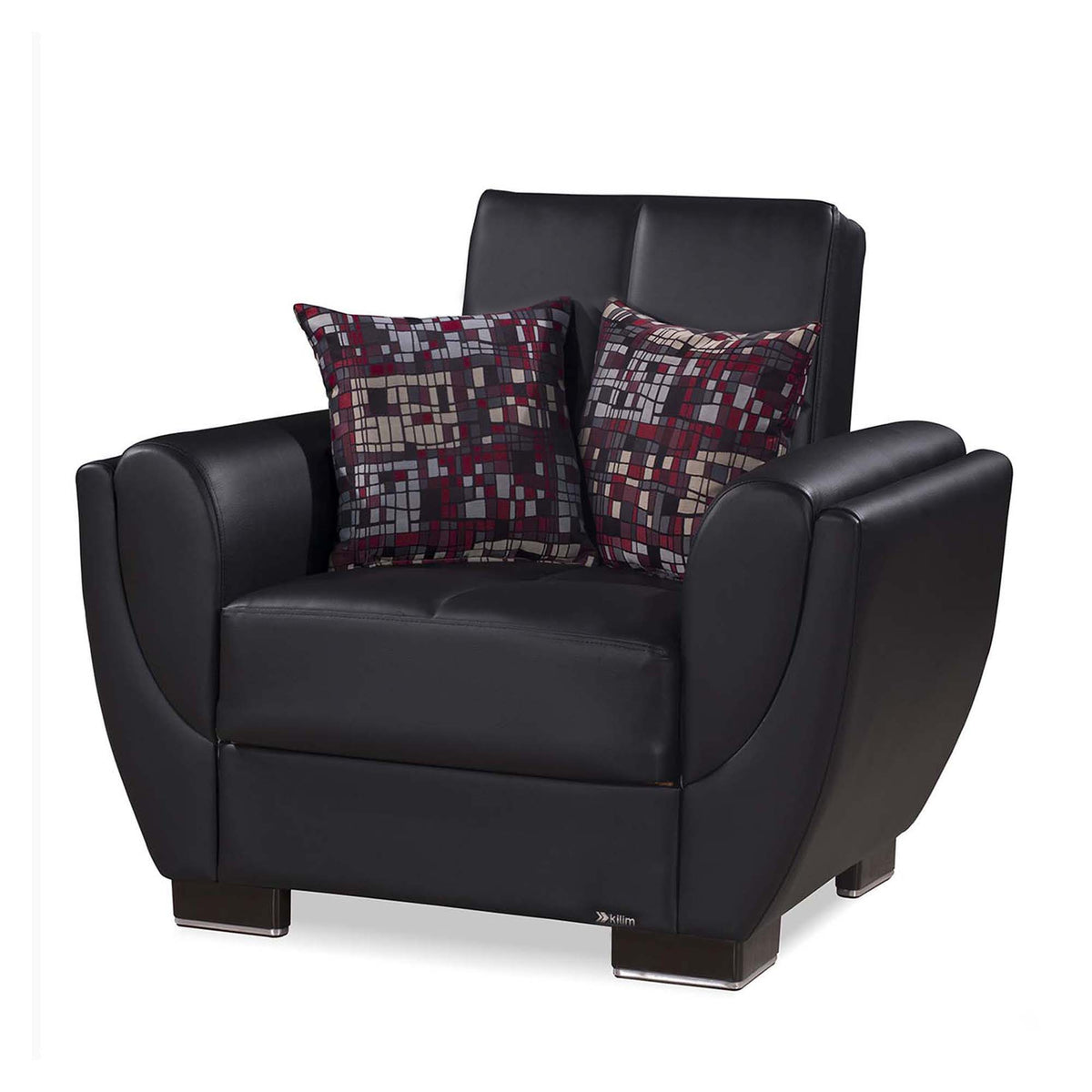 Ottomanson Armada Air - Upholstered Convertible Armchair With Storage
