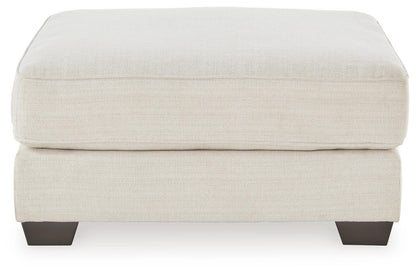 Lerenza Oversized Accent Ottoman - 4030608 - product view or room setting; only ottoman included (supplier image 3)