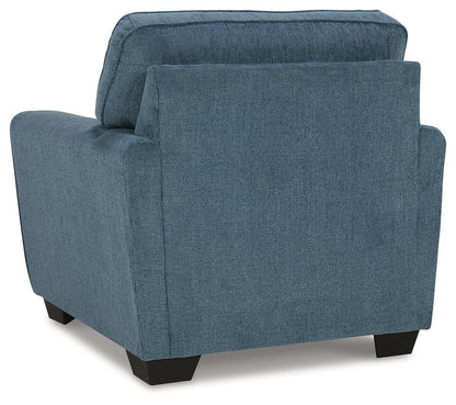 Cashton Chair and Ottoman - 40605U2 - product view or room setting; complete kit and included component views (supplier image 9)