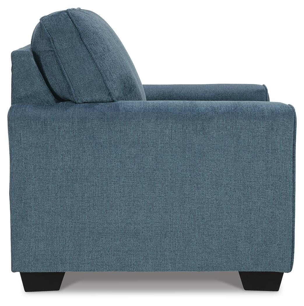 Cashton Chair and Ottoman - 40605U2 - product view or room setting; complete kit and included component views (supplier image 10)