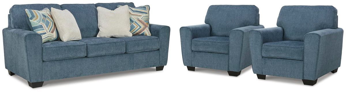 Cashton Living Room Sets - 40605U8 - product view or room setting; complete kit and included component views (supplier image 42)