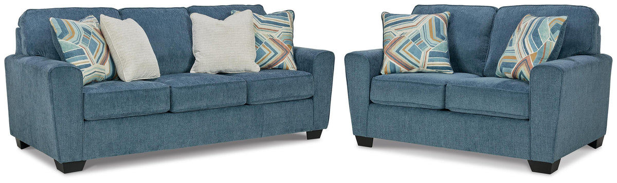 Cashton Living Room Sets - 40605U4 - product view or room setting; complete kit and included component views (supplier image 35)