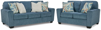 Cashton Living Room Sets - 40605U4 - product view or room setting; complete kit and included component views (supplier image 35)
