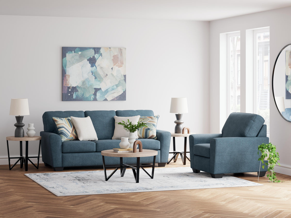 Cashton Living Room Sets - 40605U5 - product view or room setting; complete kit and included component views (supplier image 39)