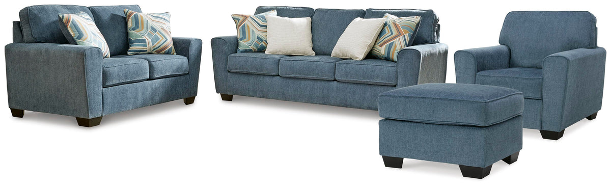 Cashton Living Room Sets - 40605U3 - product view or room setting; complete kit and included component views (supplier image 18)