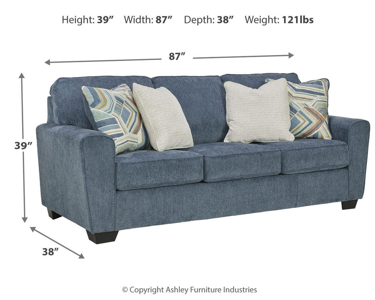 Cashton Sofa - 4060538 - approximate manufacturer dimensions (supplier image 4)