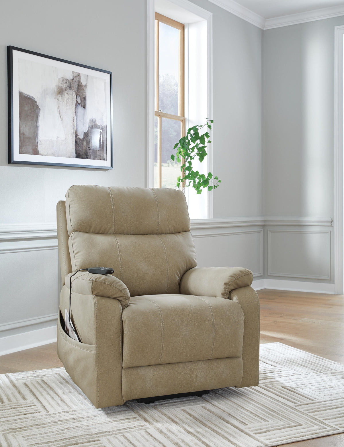 Next-Gen Durapella Power Lift Recliner - 4070912 - product view or room setting; only recliner included (supplier image 2)