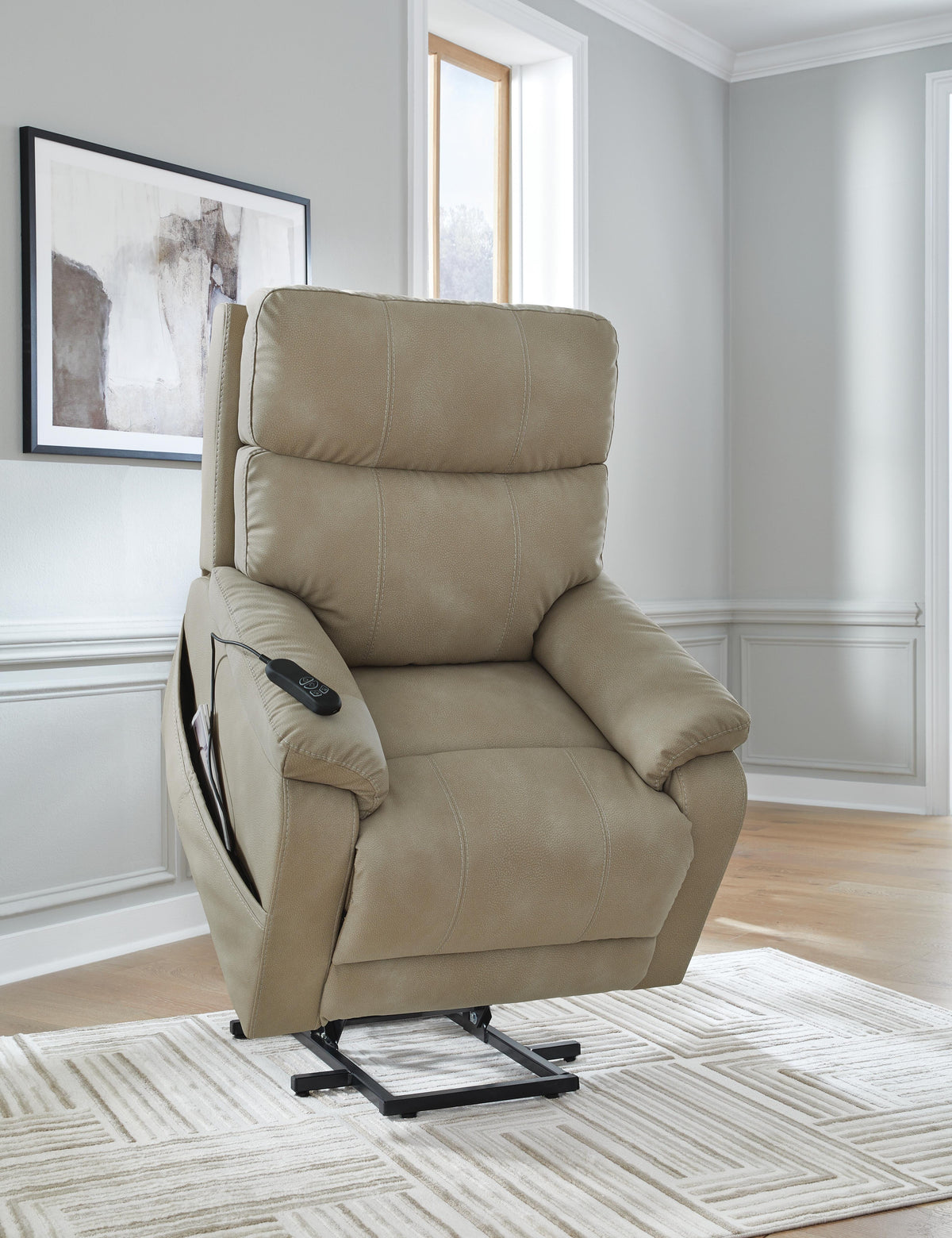 Next-Gen Durapella Power Lift Recliner - 4070912 - product view or room setting; only recliner included (supplier image 10)
