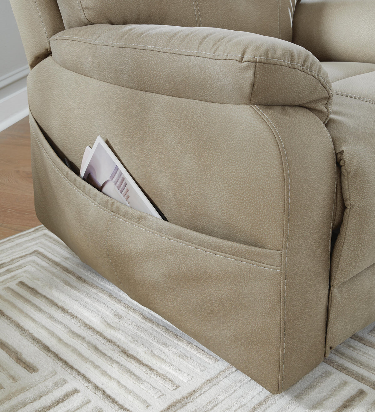 Next-Gen Durapella Power Lift Recliner - 4070912 - finish or detail (supplier image 11)