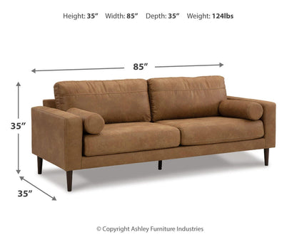 Telora Living Room Sets - 41002U3 - approximate manufacturer dimensions (supplier image 29)