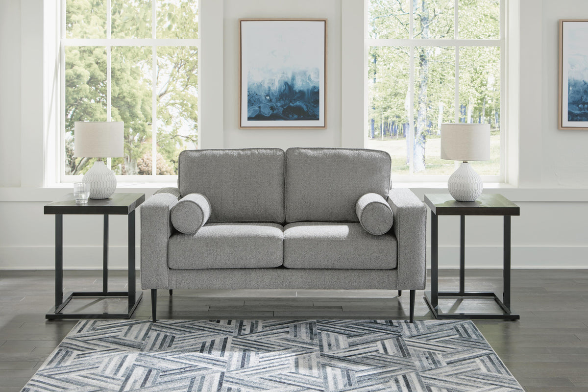Hazela Loveseat - 4110235 - product view or room setting; only loveseat included (supplier image 2)