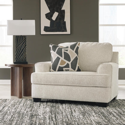 Heartcort Oversized Chair and Ottoman - 44604U1 - product view or room setting; complete kit and included component views (supplier image 11)