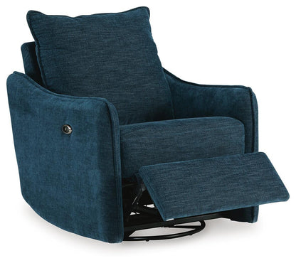 McBurg Swivel Power Recliner - 4480128 - product view or room setting; only recliner included (supplier image 3)