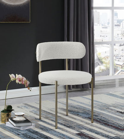 Beacon - Boucle Fabric Dining Chair (Set of 2)