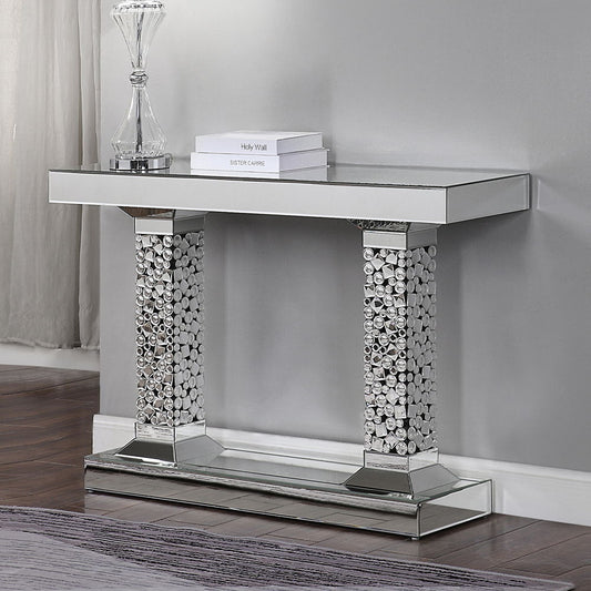 Kachina - Console Table - Mirrored & Faux Gems