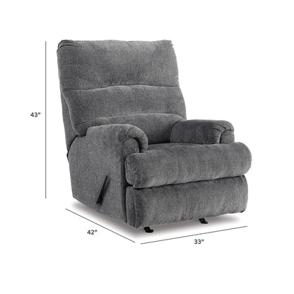 Man Fort Recliner - 4660525 - approximate manufacturer dimensions (supplier image 8)