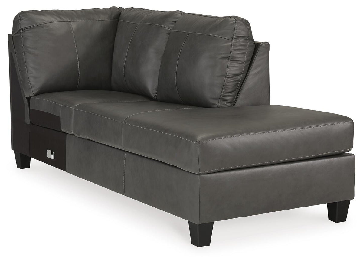 Valderno 2-Piece Sectional with Chaise - 47804S1 - product view or room setting; complete kit and included component views (supplier image 10)