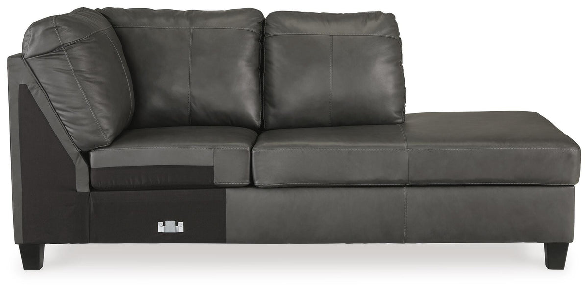 Valderno 2-Piece Sectional with Chaise - 47804S1 - product view or room setting; complete kit and included component views (supplier image 13)
