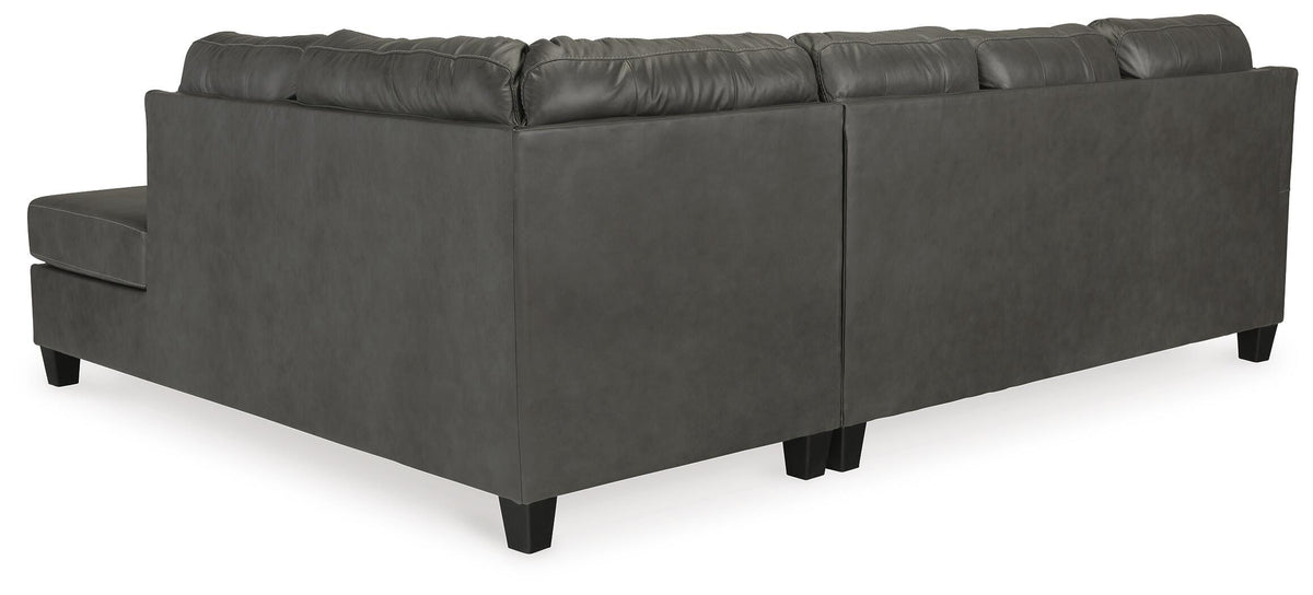 Valderno 2-Piece Sectional with Chaise - 47804S1 - product view or room setting; complete kit and included component views (supplier image 3)