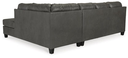 Valderno 2-Piece Sectional with Chaise - 47804S1 - product view or room setting; complete kit and included component views (supplier image 3)