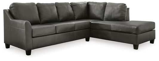 Valderno 2-Piece Sectional with Chaise - 47804S1 - product view or room setting; complete kit and included component views (supplier image 1)